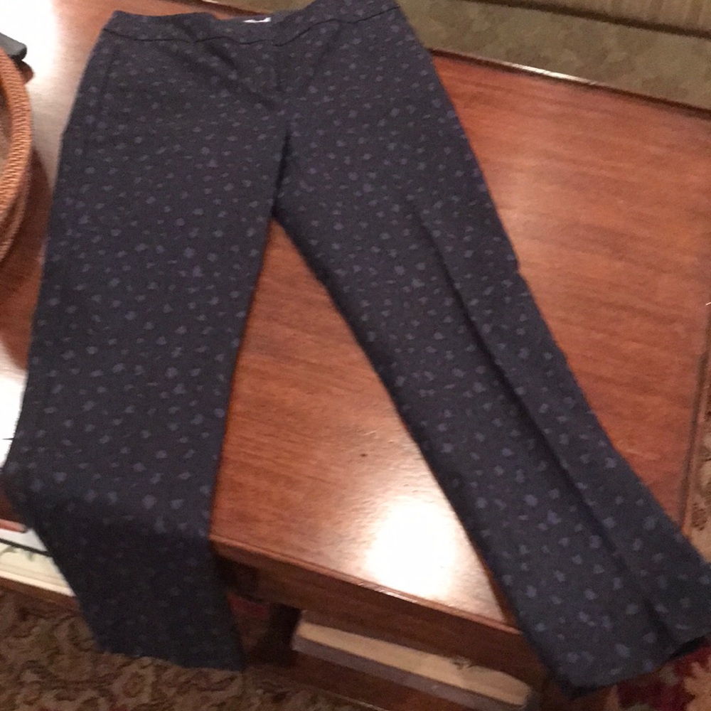 Boden navy print pants